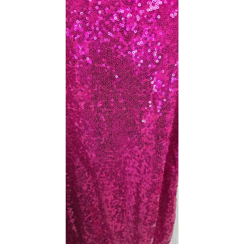 With Jules Big Girls Sleeveless Sequin Bodycon Dress Size MD